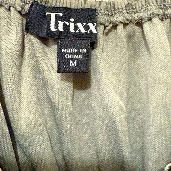 Trixxi Floral Mini Dress in Green 
(Marshall's) never worn brand new -no tags - Picture 2 of 7